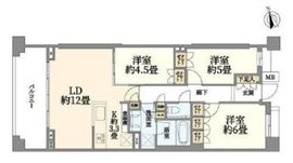 パークホームズ用賀ヴィアージュ 4階 間取り図
