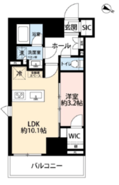 パークリュクス神田多町 6階 間取り図