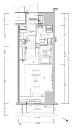 GENOVIA川崎Ⅲ (ジェノヴィア川崎Ⅲ) 13階 間取り図