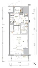 GENOVIA川崎Ⅲ (ジェノヴィア川崎Ⅲ) 13階 間取り図