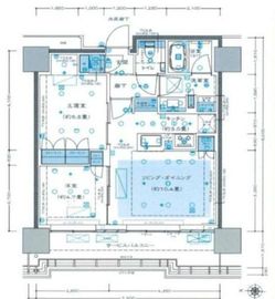 THE YOKOHAMA FRONT TOWER (ザ・ヨコハマフロントタワー) 35階 間取り図