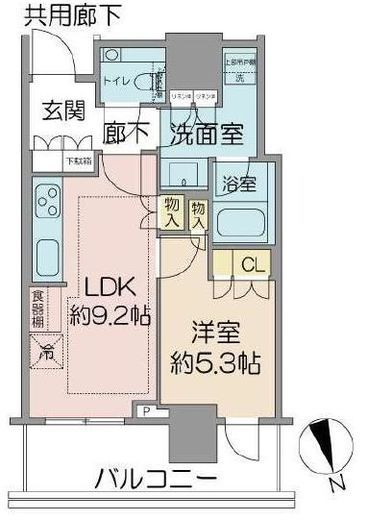 ブランズ渋谷桜丘 19階 間取り図