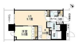 ブランズタワー豊洲 28階 間取り図