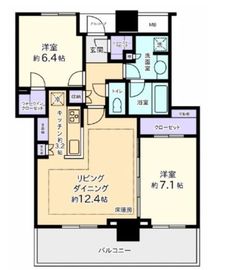 ステーションスカイタワー小田急相模原 14階 間取り図