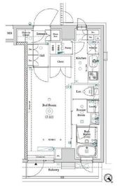 ガリシア大塚 7階 間取り図
