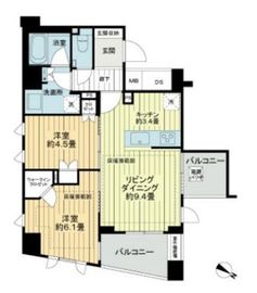 ザ・ライオンズ池袋 6階 間取り図