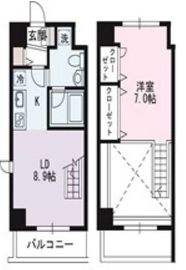 パストラルミラシュン 705 間取り図