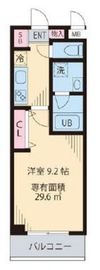 ウェスティング中野坂上 305 間取り図