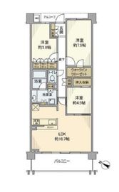 ドレッセ鷺沼の杜アリーナフォレスト 4階 間取り図