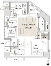 ザ・パークハウス三鷹レジデンス 5階 間取り図