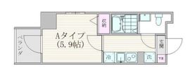 ザ・プレシャス武蔵小杉 701 間取り図