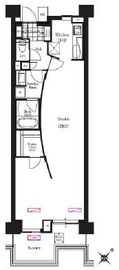 ブリリアイスト三軒茶屋 i223 間取り図