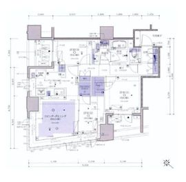 クレヴィア東京八丁堀新川ザ・レジデンス 3階 間取り図