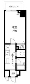 プライムアーバン飯田橋 902 間取り図