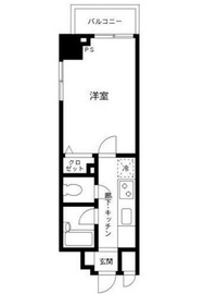 プライムアーバン飯田橋 1401 間取り図