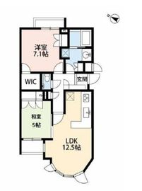 サンウッド杉並和田フラッツ 2階 間取り図