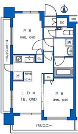 エステムプラザ池袋ザ・ヴィンテージ 6階 間取り図