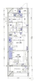 ルピナス赤羽駅前カーディナルタワー 9階 間取り図