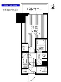 GRAND横濱山下町 11階 間取り図