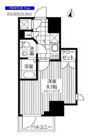 GRAND横濱山下町 6階 間取り図