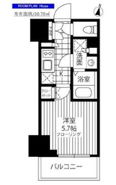 GRAND横濱山下町 11階 間取り図