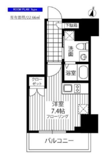 GRAND横濱山下町 9階 間取り図