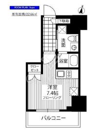 GRAND横濱山下町 10階 間取り図