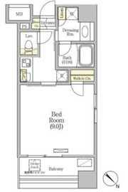 プラージュベイ横濱関内 903 間取り図