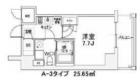 エスティメゾン王子 503 間取り図