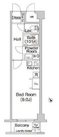 コンフォリアたまプラーザ 204 間取り図