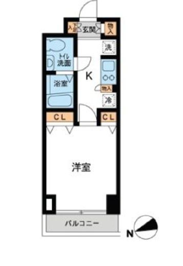 Cassia Kawasaki Residence (カッシア川崎レジデンス) 712 間取り図