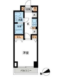 Cassia Kawasaki Residence (カッシア川崎レジデンス) 712 間取り図
