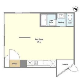 神宮前マンション 302 間取り図