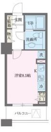 ドゥーエ横浜駅前 506 間取り図