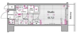 グランド・ガーラ横濱山下町 5階 間取り図
