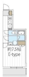 LEXE AZEST横濱関内 3階 間取り図