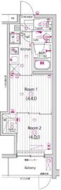 ガーラ元住吉グランドステージ 1階 間取り図