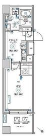 LEXE AZEST横濱関内 6階 間取り図