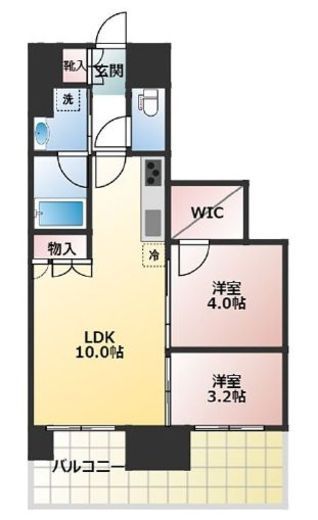 クレアホームズフラン東京三ノ輪 12階 間取り図