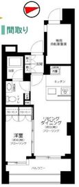 ドム麻布台ルミネス 4階 間取り図