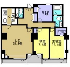 プライムスクエアシティ 316 間取り図