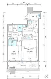 パークタワー勝どきミッド/サウス 38階 間取り図