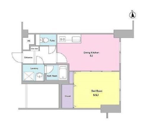 エスト・メール東大井 303 間取り図