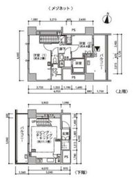 東雲キャナルコートCODAN 20-701 間取り図