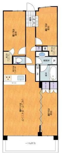ザ・パークハウス横浜新子安ガーデン 9階 間取り図