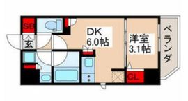 セブンスター森下駅前 701 間取り図