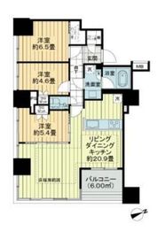 ローレルタワールネ浜松町 13階 間取り図