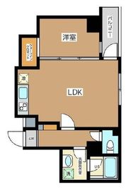 クリオ武蔵小杉ガーデンマークス 4階 間取り図