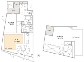 LUMIEC suite EBISU (ルミークスイート恵比寿) 501 間取り図