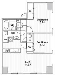 アーバンフラッツ池袋プレミアム 2601 間取り図
